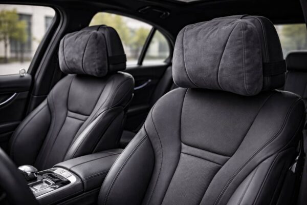 Подушка на подголовник из Alcantara