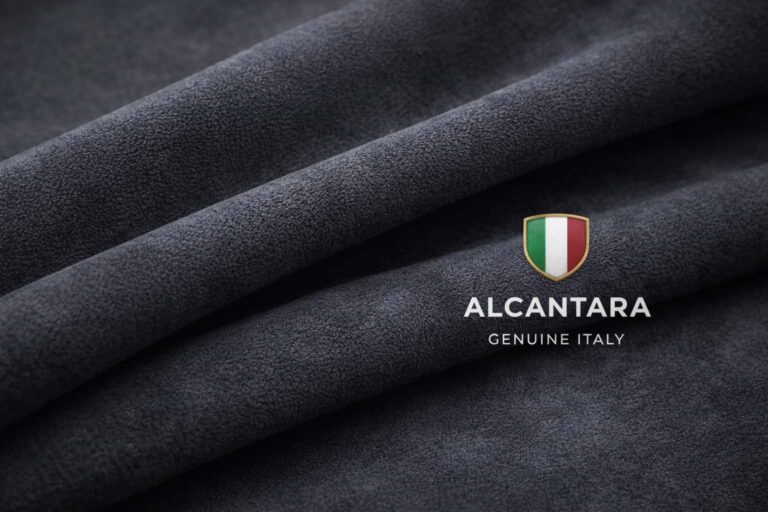 Подушка на подголовник из Alcantara