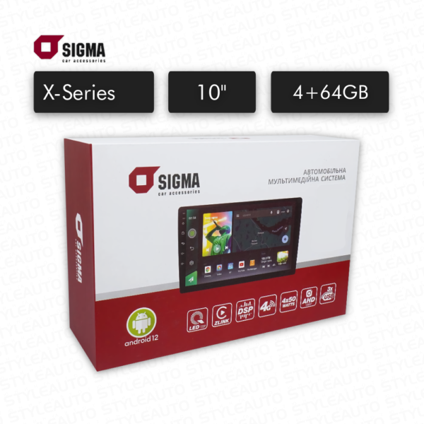 Штатна магнітола Sigma X10464