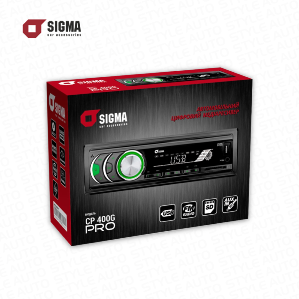 Магнитола Sigma CP-400 Pro
