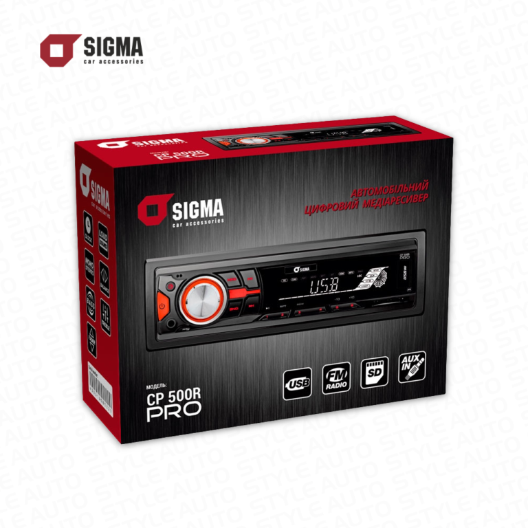 Магнитола Sigma CP-500 Pro